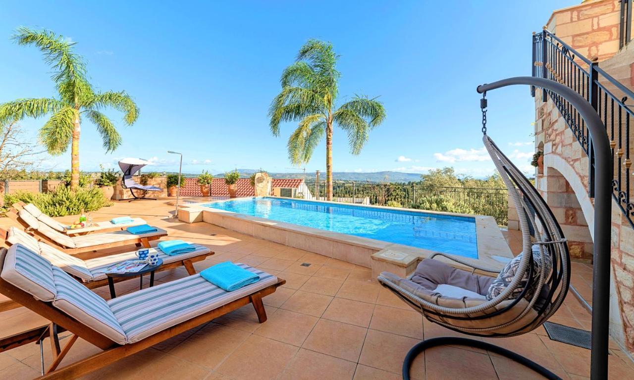 Steve Kois Villa Heated Pool Chania  Exterior photo